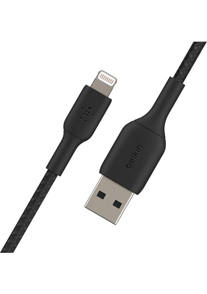 Boost Charge Örgülü Lightning/usb Kablosu) Mfi Sertifikalı 1m, Siyah fiyatları
