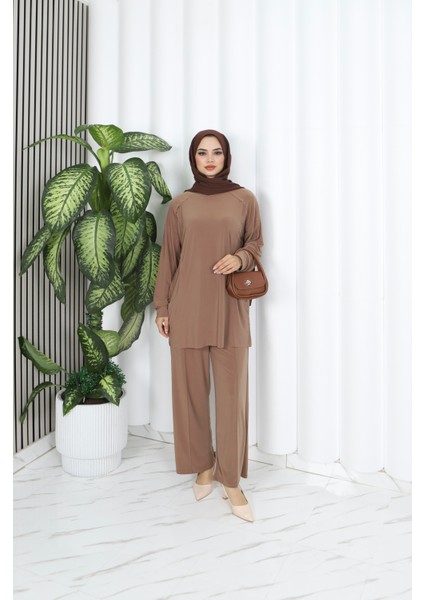 Cepli Sandy Pantolonlu Takım