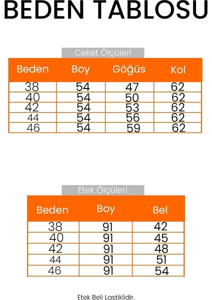 Ceket Etek Scuba Ikili Takım 1614 - Antrasit modelleri