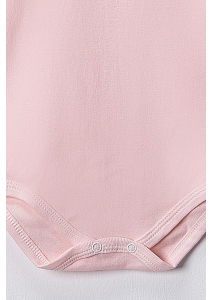 %100 Pamuklu Penye Likralı Kumaş Çıtçıtlı Uzun Kol Bebek Badi Zıbın Renkli fırsatları