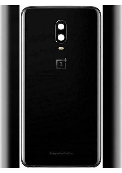 Oneplus 6 Uyumlu Arka Pil Batarya Kapağı Cam-