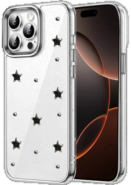 Apple iPhone 14 Pro Max Fiyonk Desenli Kapak - Desen 8