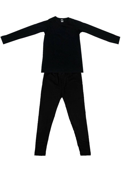 Erkek Çocuk Termal Alt- Üst Set Takım Siyah fiyatları