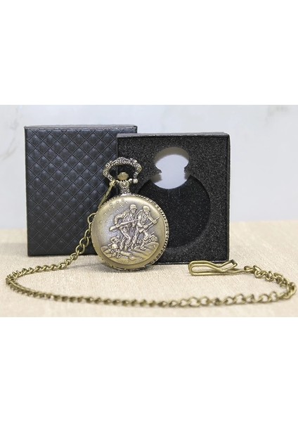 Özel Kutulu Çanakkale Destanı Köstekli Saat ALK4681