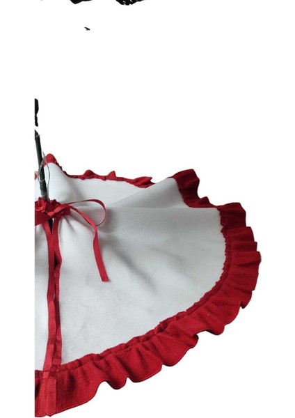 , Yılbaşı Çam Ağacı Altı Örtüsü, Çam Ağacı Ayak Halısı Örtüsü, Beyaz Renk,peluş 77 cm indirimleri