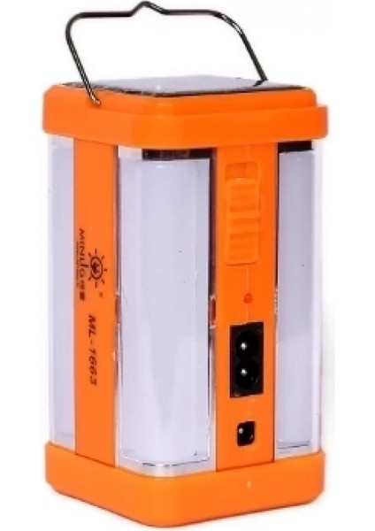 P-1663 Güneş Enerjili Şarjlı Güçlü Işıldak