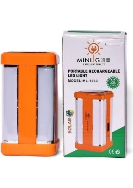 P-1663 Güneş Enerjili Şarjlı Güçlü Işıldak indirimleri