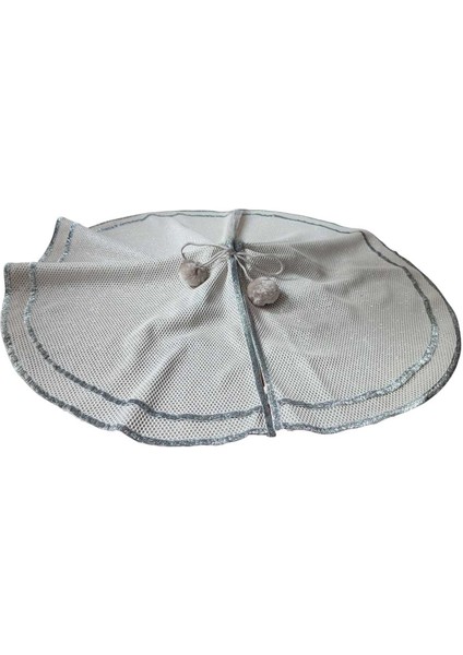 , Yılbaşı Çam Ağacı Altı Örtüsü, Çam Ağacı Ayak Halısı Örtüsü, Beyaz Renk, 75 cm modelleri