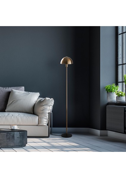 Togg Modern Metal Sıvama Başlık Ayaklı Lambader Eskitme, Retro Köşe ve Okuma Lambası TOGG-14816 fiyatları