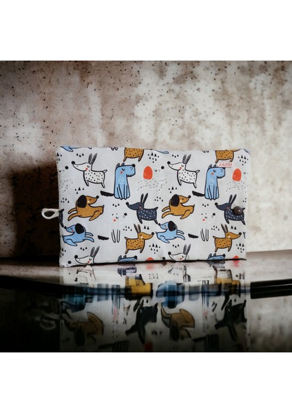 Köpek Desenli Bebek Bakım Organizer Çantası modelleri