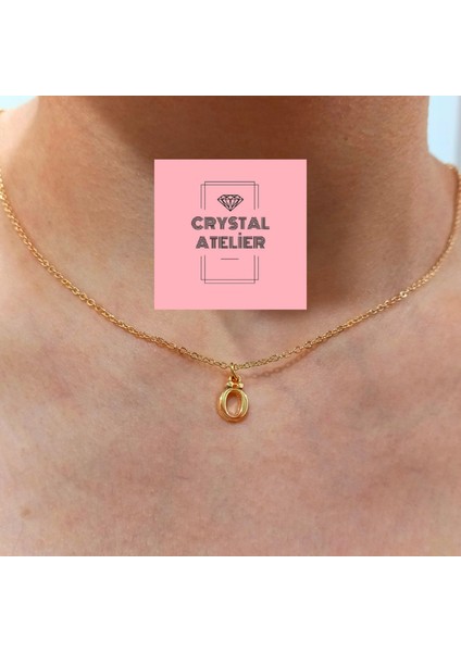 Altın Kaplama Üç Boyutlu Minimal Ö Harf Kolye – Kişiye Özel Baş Harf Kadın Kolye – Şık, Zarif ve Parlak Tasarım – Paslanmaz Çelik Gold Harf Kolye Hediye Seçeneği – 3 Boyutlu Harf Kolye modelleri