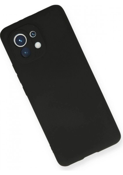 Xiaomi Mi 11 Kılıf First Silikon - Siyah modelleri