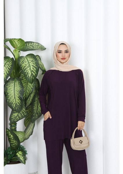 Cepli Sandy Pantolonlu Takım modelleri