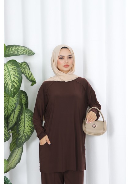 Cepli Sandy Pantolonlu Takım modelleri