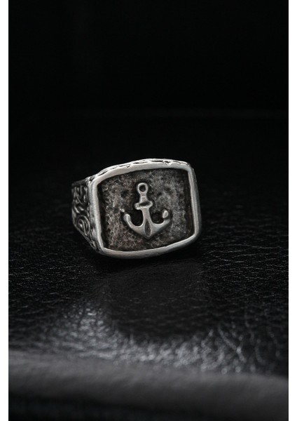 Ayarlanabilir Çapa Model Erkek Yüzük