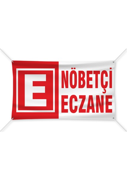 Nöbetçi Eczane Brandası (50X100CM)