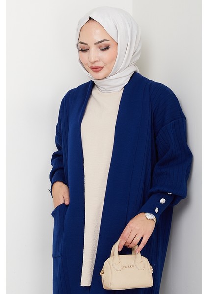 Balon Kol Triko Hırka 1613 - Lacivert fiyatları