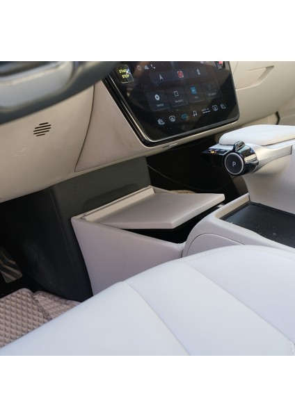 TOGG T10X Tam Uyumlu Ara Konsol Beyaz (Krem) – Carvion Premium Serisi fırsatları