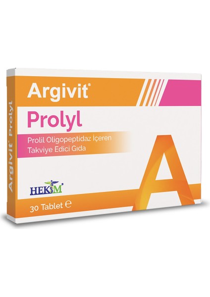 Prolyl Oligopeptidaz Içeren Takviye Edici Gıda 30 Tablet fiyatları