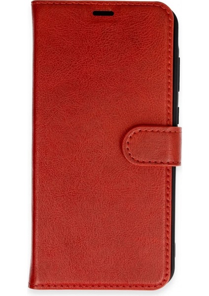 Samsung Galaxy M15 Kılıf Trend S Plus Kapaklı Kılıf - Kırmızı fiyatları