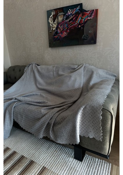 Kadife Şönil Koltuk Örtüsü, Kaymaz Kanepe Örtüsü, Koltuk Şalı (180 x 220CM) fiyatları
