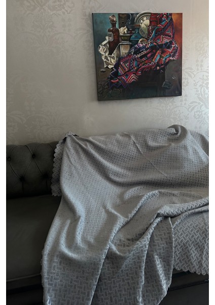 Kadife Şönil Koltuk Örtüsü, Kaymaz Kanepe Örtüsü, Koltuk Şalı (180 x 220CM) modelleri