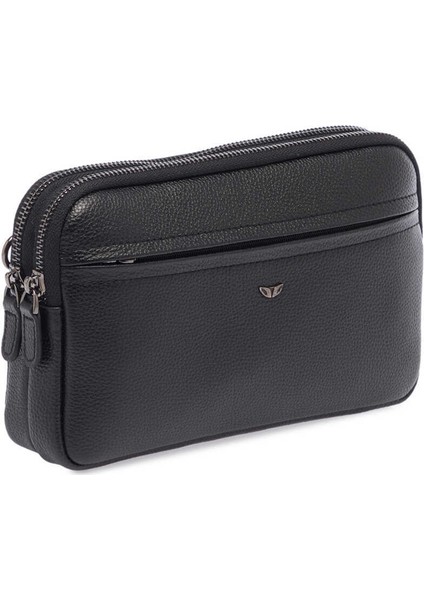 Siyah Hakiki Deri Erkek El Çantası - S1PC00021488-A6F indirimleri