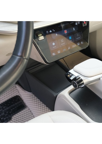 TOGG T10X Tam Uyumlu Ara Konsol Siyah (Antrasit) – Carvion Premium Serisi