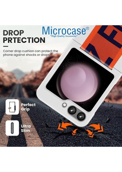 Samsung Galaxy Z Flip 7 Parmak Tutuculu Kayış Askılı Plastik Kılıf - AL3007 indirimleri