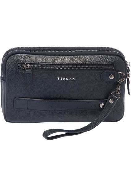 Lacivert Hakiki Deri Erkek El Çantası - S1PC00021488-X86