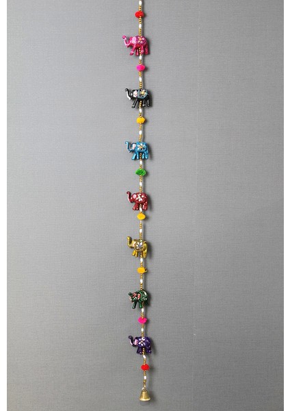 7'li Asmalı Aynalı Fil KSK3114 - Lisinya