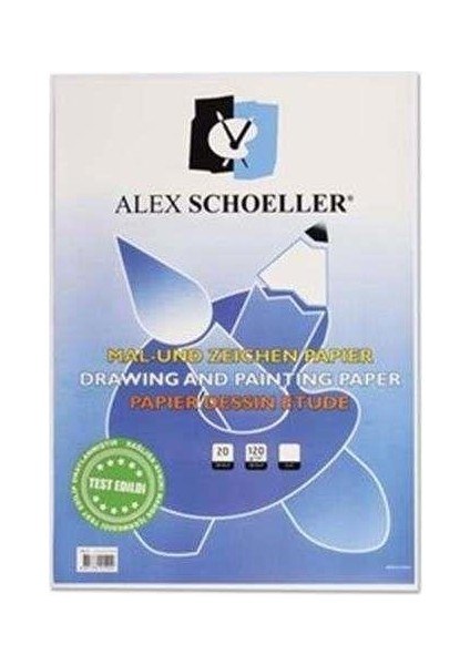 Alex Schoeller Çizim Kağıdı 120 G 100’LÜ 25X35 cm 20'li Paket