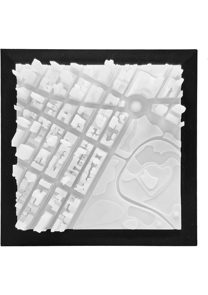 Amerika New York Central Park Minyatür Duvar ve Masa Dekorasyonu Üç Boyutlu Mini Tablo fiyatları