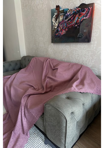 Kadife Şönil Koltuk Örtüsü, Kaymaz Kanepe Örtüsü, Koltuk Şalı (180 x 220CM) fiyatları