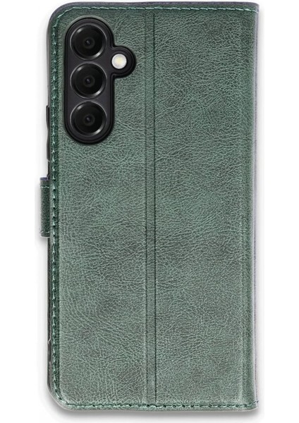 Samsung Galaxy A05S Kılıf Trend S Plus Kapaklı Kılıf - Yeşil