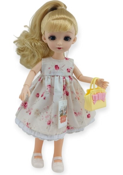 Anbibi Premium Bebek Hareketli Aksesuarlı - WX196-2-BEYAZ (Lisinya)