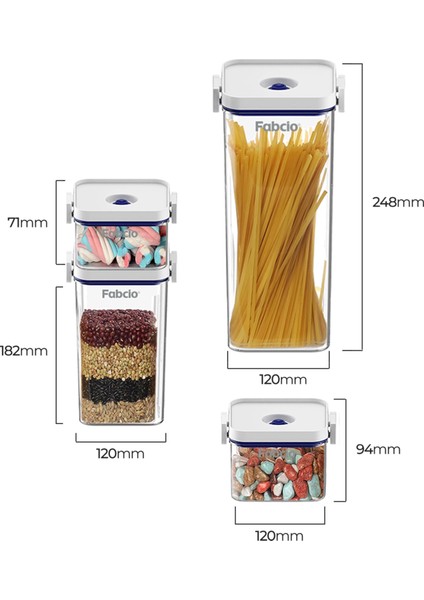 Magicmom Vakum Pompalı Saklama Kabı Seti (24 Parça)