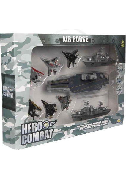 Air Force Fırlatma Rampalı Askeri Uçak Gemisi Seti - T064 (Lisinya) fırsatları