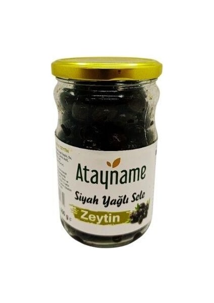 Lisinya Yağlı Sele Siyah Zeytin 400 G