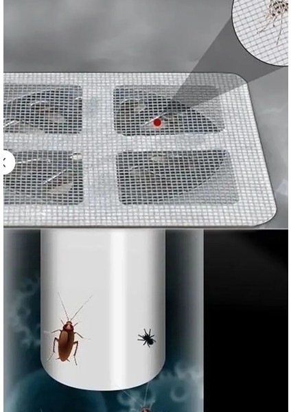 1 Adet Yapışkanlı Banyo Gider Koruyucu Saç Toplayıcı – Gider Böcek Koruyucu & Süzgeci fiyatları