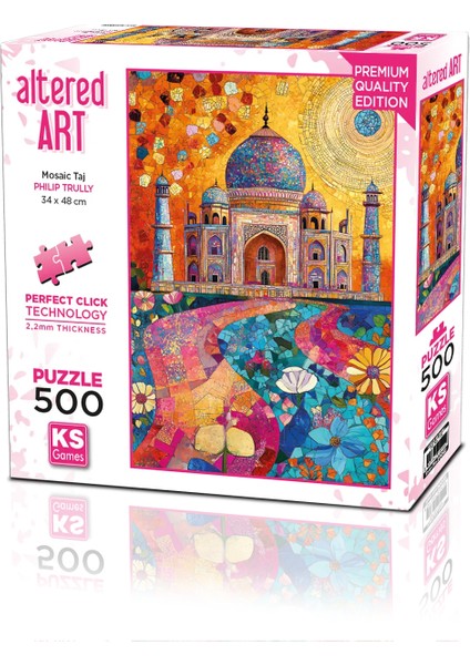 Mosaic Taj 500 Parça Puzzle