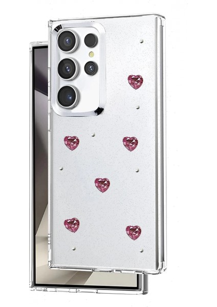 Samsung Galaxy S23 Ultra Fiyonk Desenli Kapak - Desen 4
