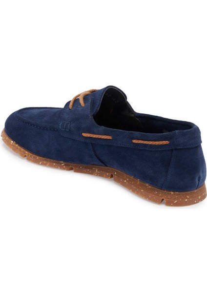 Mavi Hakiki Süet Deri Erkek Casual Ayakkabı - E24I1AY56587-F60