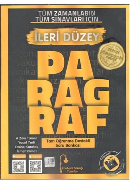Edebiyat Sokağı 2026 Tyt Ileri Düzey Paragraf Soru Bankası ve 20X35 Paragraf Deneme+Tyt Denemehediye fiyatları