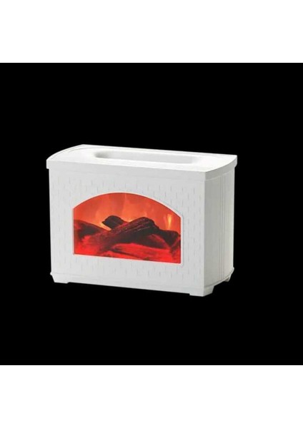 3D Şömine Hava Nemlendirici 240 ml Ateş Görünümlü Nemlendirici Difüzör Buhar Makinesi fiyatları