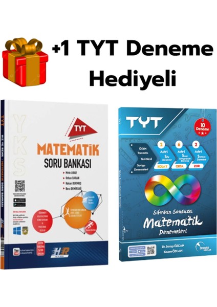 Hız ve Renk 2026 Tyt Matematik Soru Bankası ve Sıfırdan Sonsuza Matematik Deneme +1 Deneme Hediye