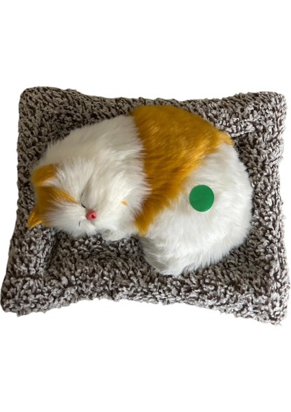 Sesli Uyuyan Kedi Oyuncağı – Miyavlayan Kedi Pelüş Uyuyan Kedi fırsatları