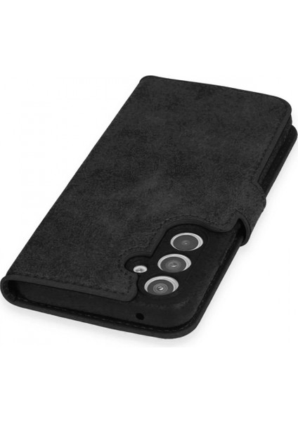 Samsung Galaxy A34 5g Kılıf Trend S Plus Kapaklı Kılıf - Siyah modelleri