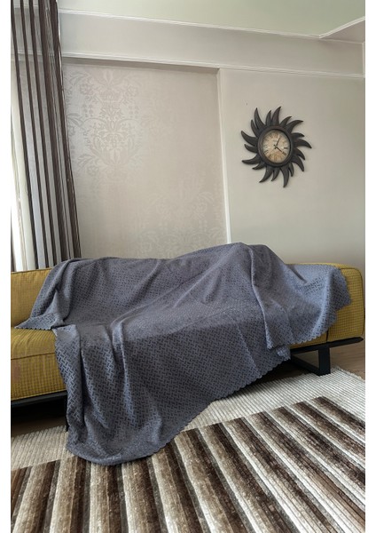 Kadife Şönil Koltuk Örtüsü, Kaymaz Kanepe Örtüsü, Koltuk Şalı (180 x 220CM) modelleri