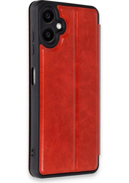 Samsung Galaxy A06 Kılıf Flip Cover - Kırmızı fiyatları